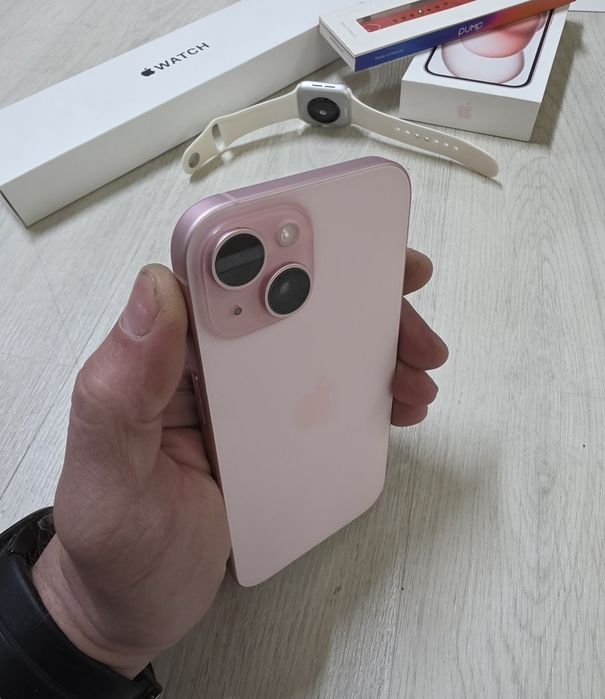 iPhone 15 +  WATCH SE