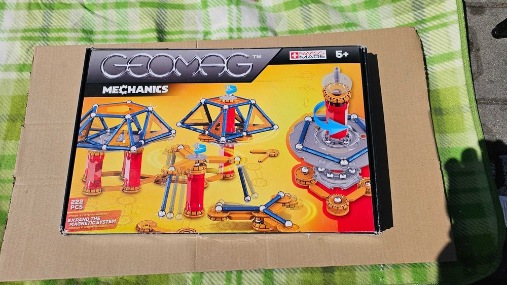 Zestaw GEOMAG Mechanics duży 222 szt Pruszków •