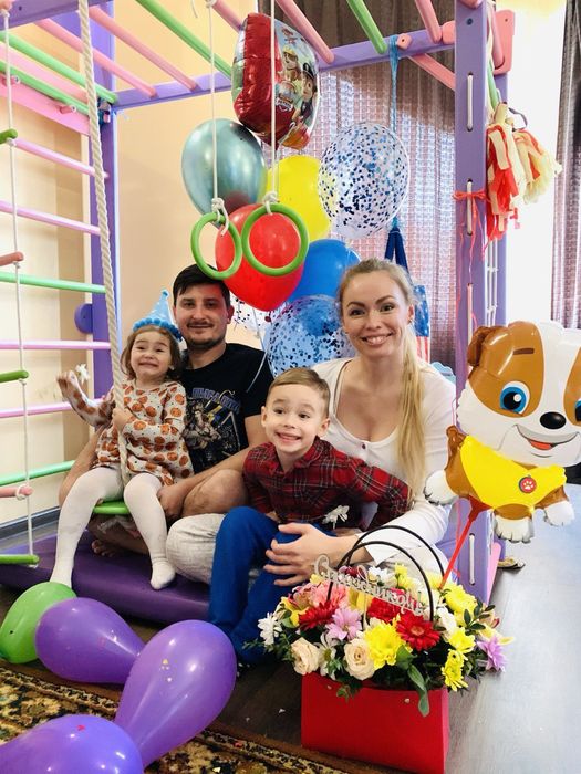 Дитяча спортивна стінка, шведська стінка, дитячий куток