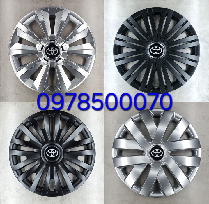 Ковпаки Toyota R15 Avensis Corolla Rav4 Auris Yaris