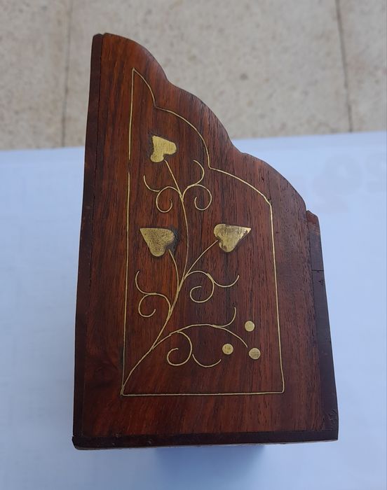 Caixas vintage pau santo
