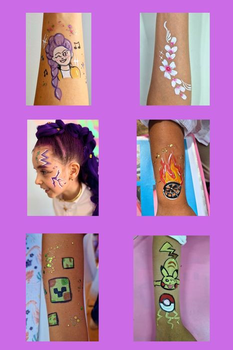 Animadora infantil-Pinturas faciais entre outras atividades