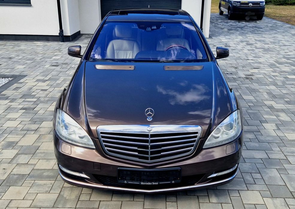 Mercedes-Benz Klasa S 4Matic B&O Night vision Distronic IceBox Kamera Ledy