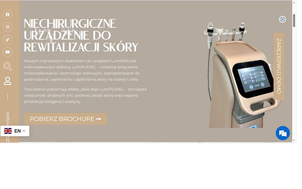 UROBOROS RF radiofrekwencja mikroigłowa i bezigłowa