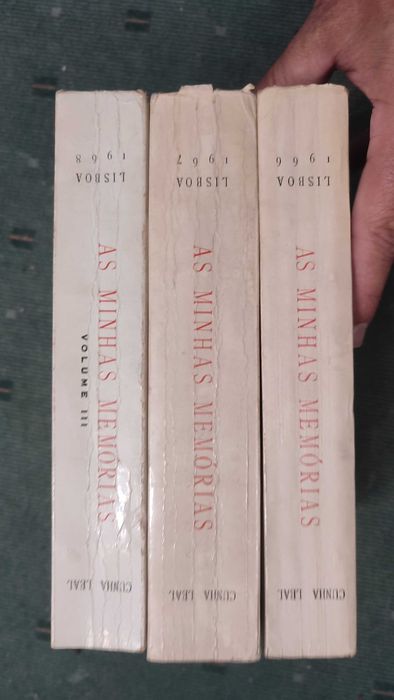 Cunha Leal - As minhas Memórias - 3 Volumes