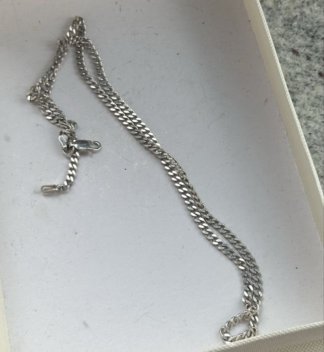 Srebrny łańcuszek pancerka 925 marka Apart