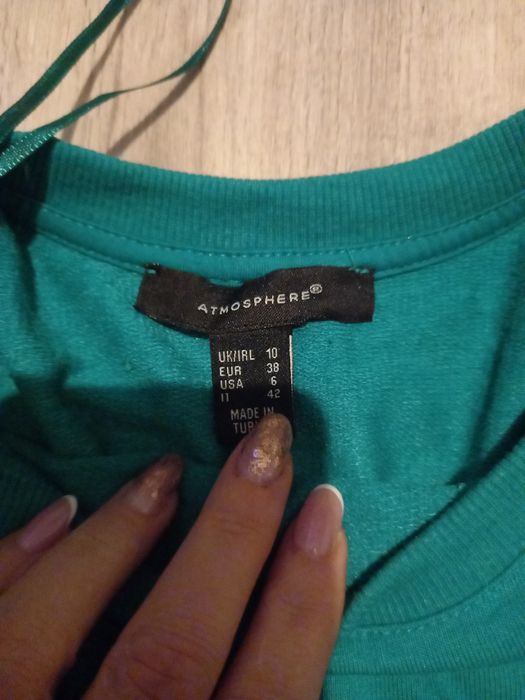 Bluza roz 38 zieleń soczysta