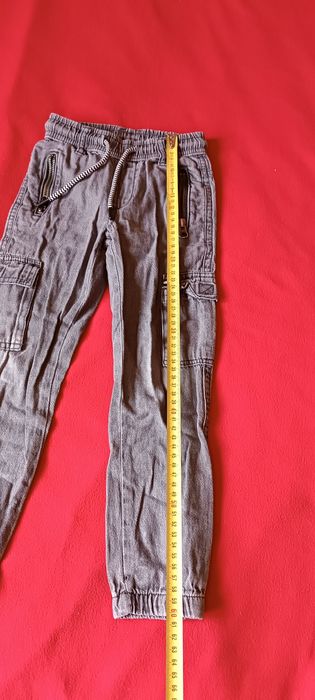 Spodnie jeansy szare cocodrillo 110