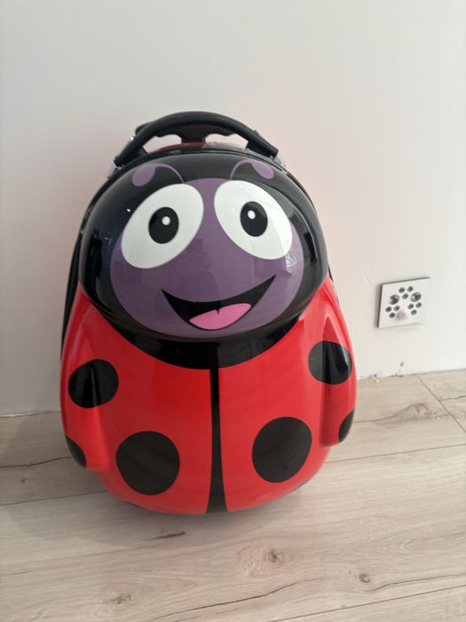 Walizka biedronka dla dziecka