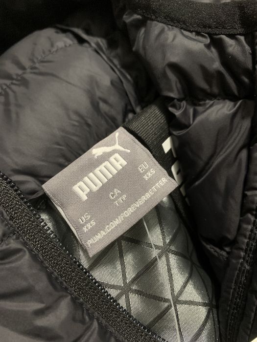 Підліткова  чоловіча Пуховик куртка puma ( розмір ххс )