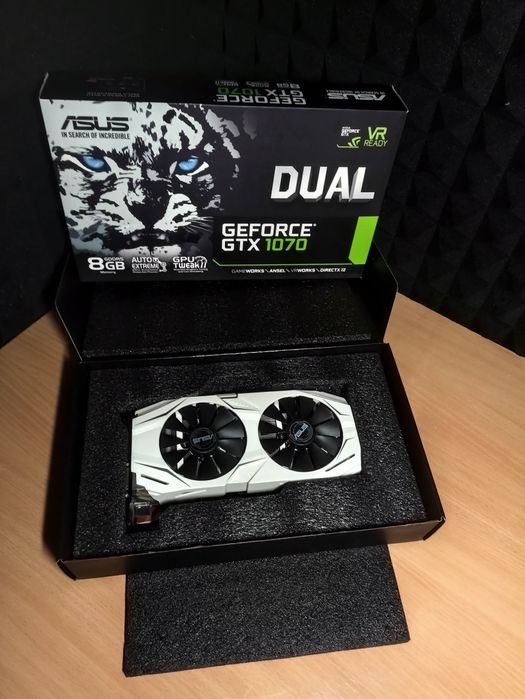 Видеокарта gtx1070 asus 8gb