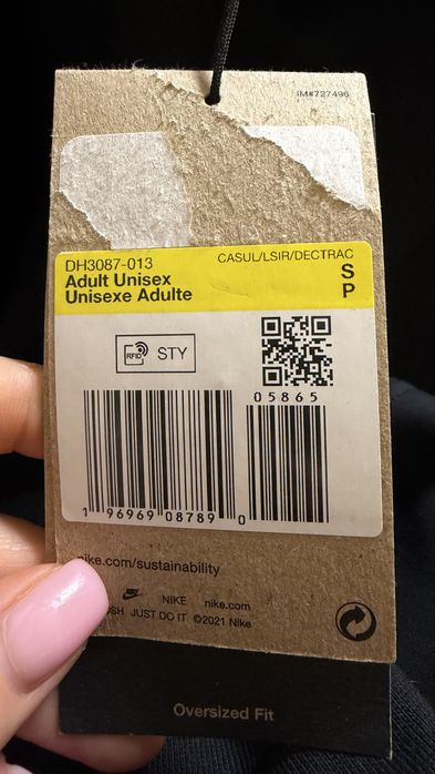 Худі чоловіче Nike Acg Therma-Fit Fleece Hoodie Black DH3087-013