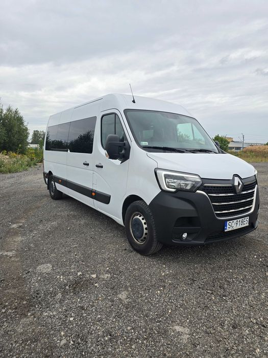 Wynajem busów 9 osobowych - Renault Master 2021r. 2.3 180KM - Rędziny