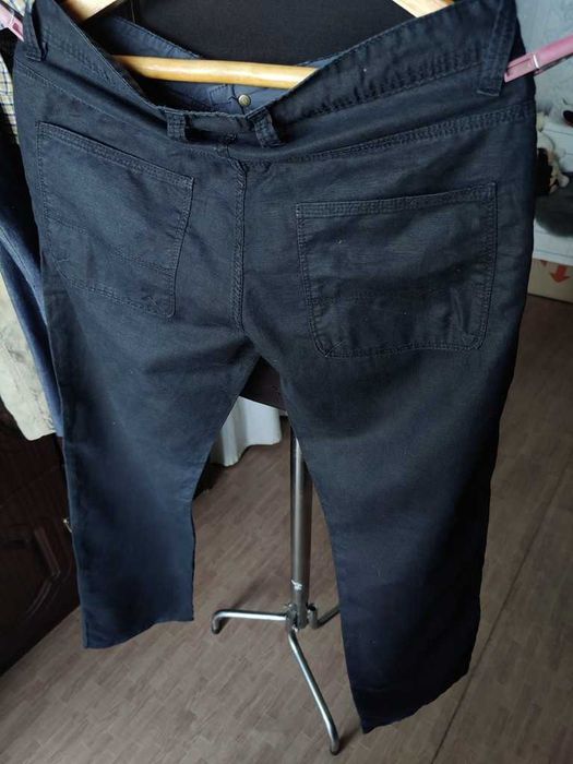 Джинсы (chino лён W. E. Fashion Germany w33 black.