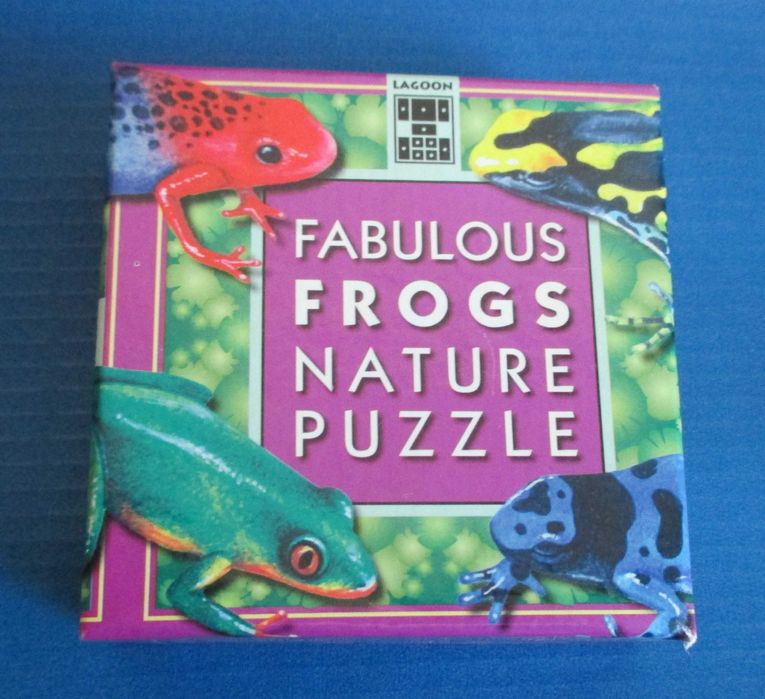 Pequeno Puzzle com Rãs
