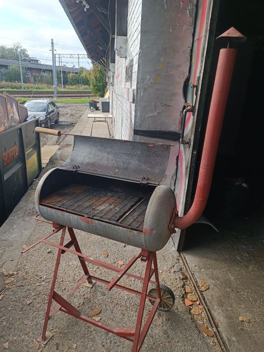 Grill wędzarka samoróbka gril