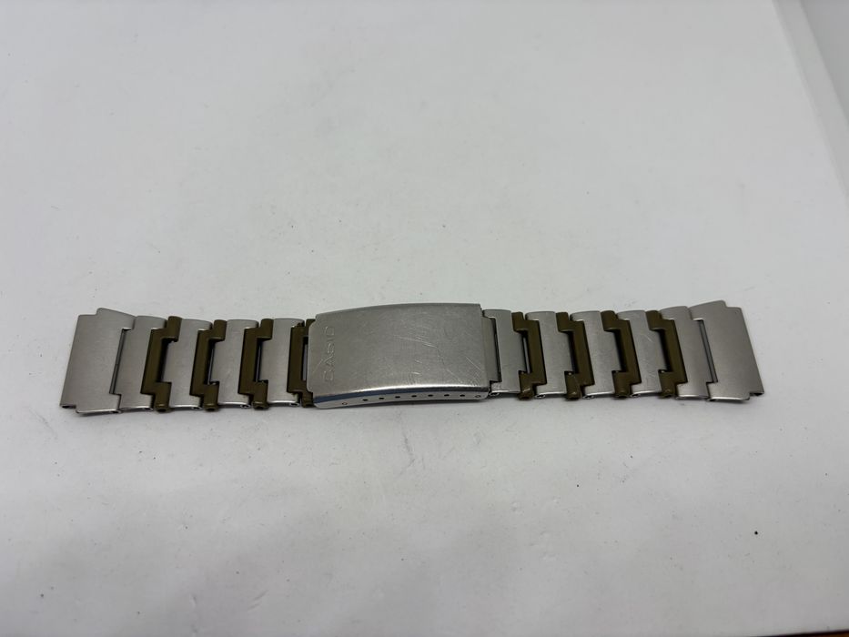 Oryginalna bransoleta Casio 19 mm jednoczęściowa skracana – sprawna