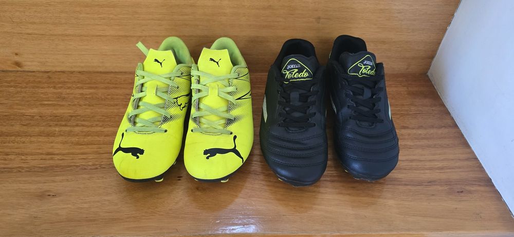 Chuteiras Joma, Nike, Puma e Adidas     15€ cada
