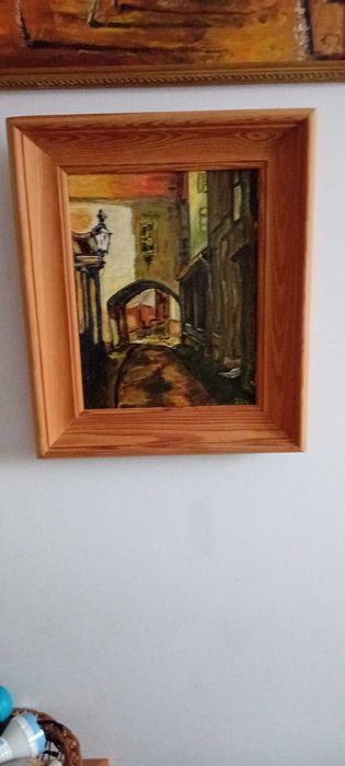 Sprzedam obraz olejny - B. LADNY ! ELEGANCKI ! SUPER CENA !!! Okazja !