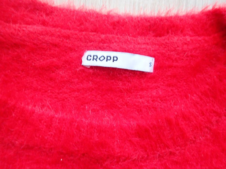Sweter czerwony firmy CROPP, rozm. S
