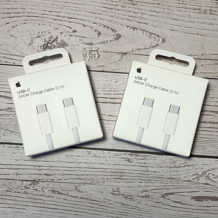 ГАРАНТИЯ Кабель 240W для MacBook, Apple, iPhone | Оригінал USB-C | Якість гарантована