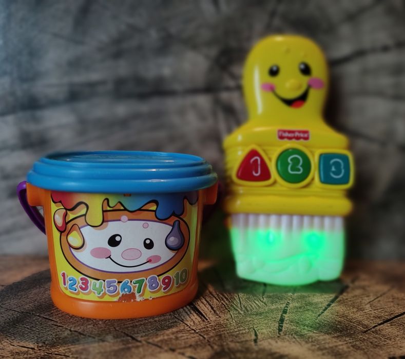 Fisher Price Pędzelek, zabawka interaktywna, język polski, 6-36 mies.