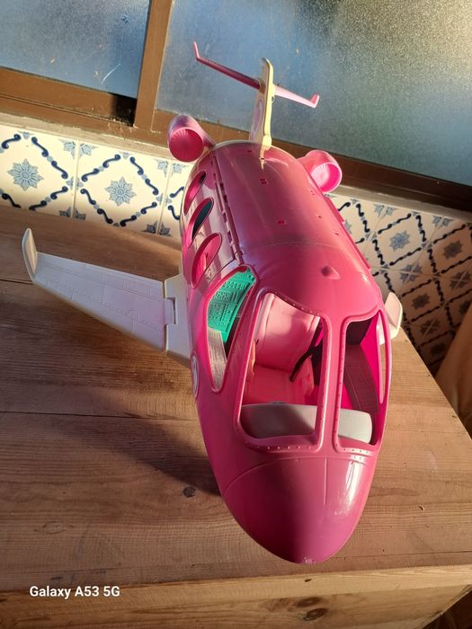 Avião da barbie para criança