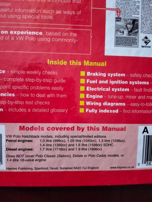 Haynes - Volkswagen Polo (Diesel e gasolina)
