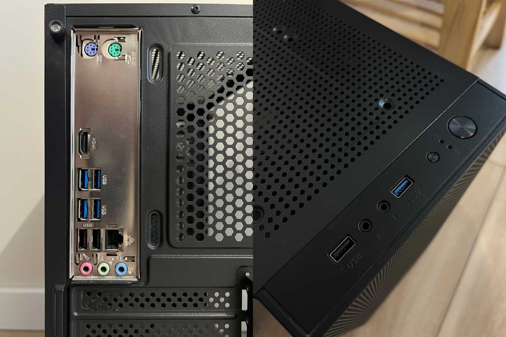 ПК: AMD Ryzen 7 5700G 3.8GHz / B450M K / 32GB DDR4 / SSD 500GB / 650W