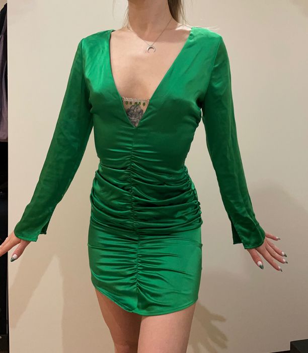 Sukienka zielona Zara