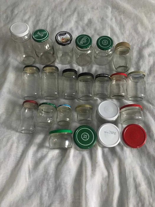 Банки стекло разные