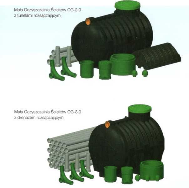 ZBIORNIK OG 2.0 2000L Oczyszczalnia | Osadnik Gnilny