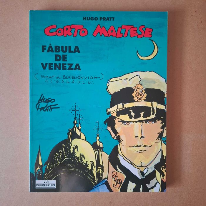 "Corto Maltese - A Fábula de Veneza" BD de Hugo Pratt