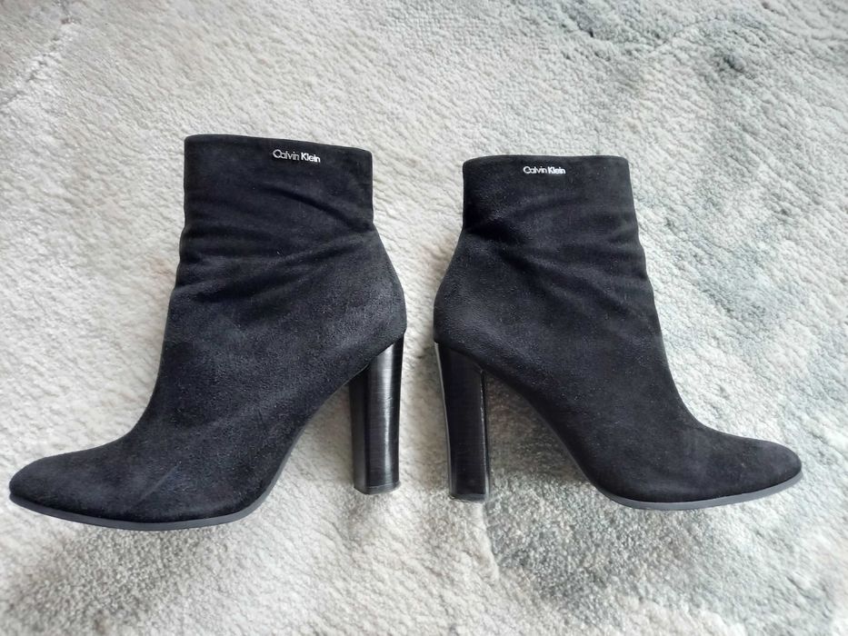 Botki skórzane Calvin Klein 36,5