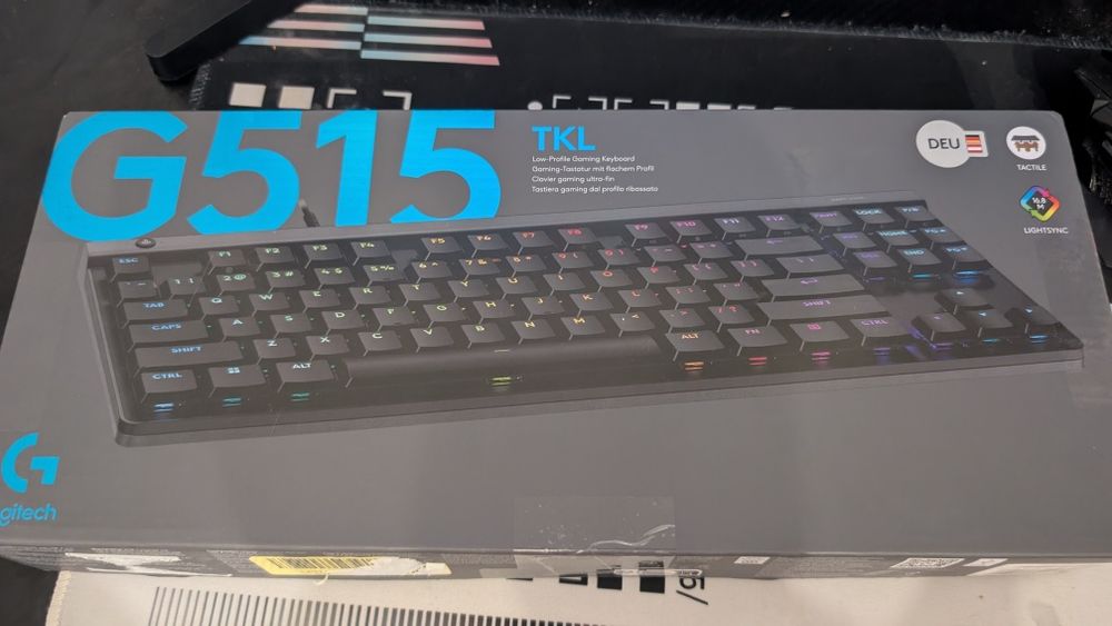 Logitech G515 TKL – nowa, przewodowa