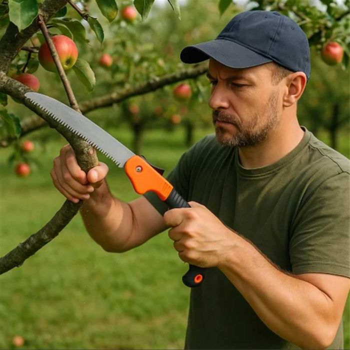 Piła ręczna składana 41cm do drewna gałęzi ogrodu piła survival N5796