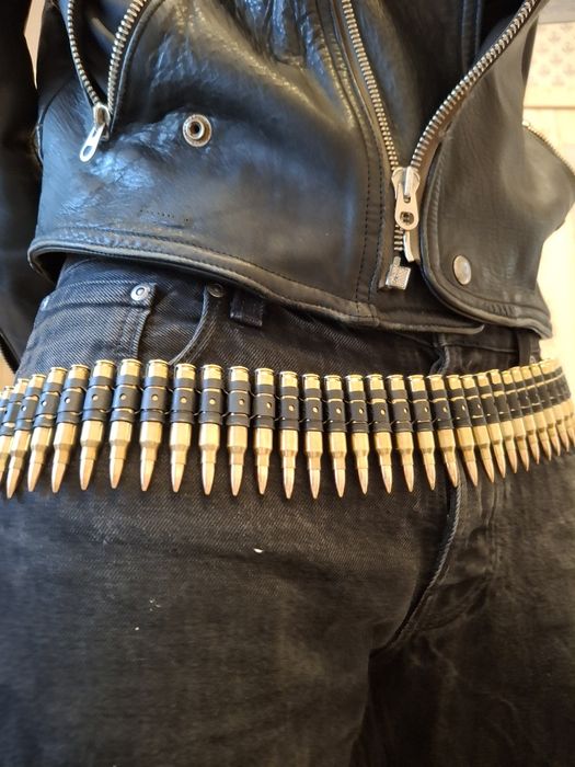 pas dekoracyjny bullet belt ammo belt pasek z nabojami