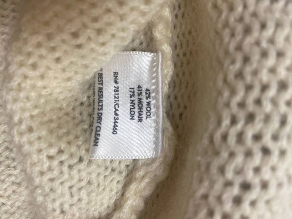 Śliczny sweterek wełna mohair nowy