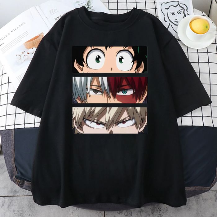 Męska Koszulka T-SHIRT, Anime Manga MY HERO ACADEMIA Nadruk 3D - XL