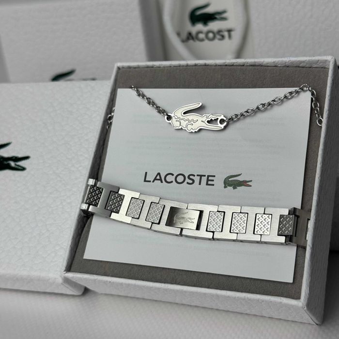 Браслеты Lacoste Stainless Steel Bracelet лакост