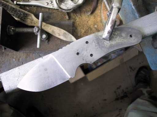 Hartowanie noży do temp 1150