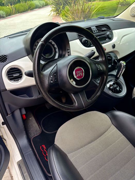 Fiat 500C caixa automática