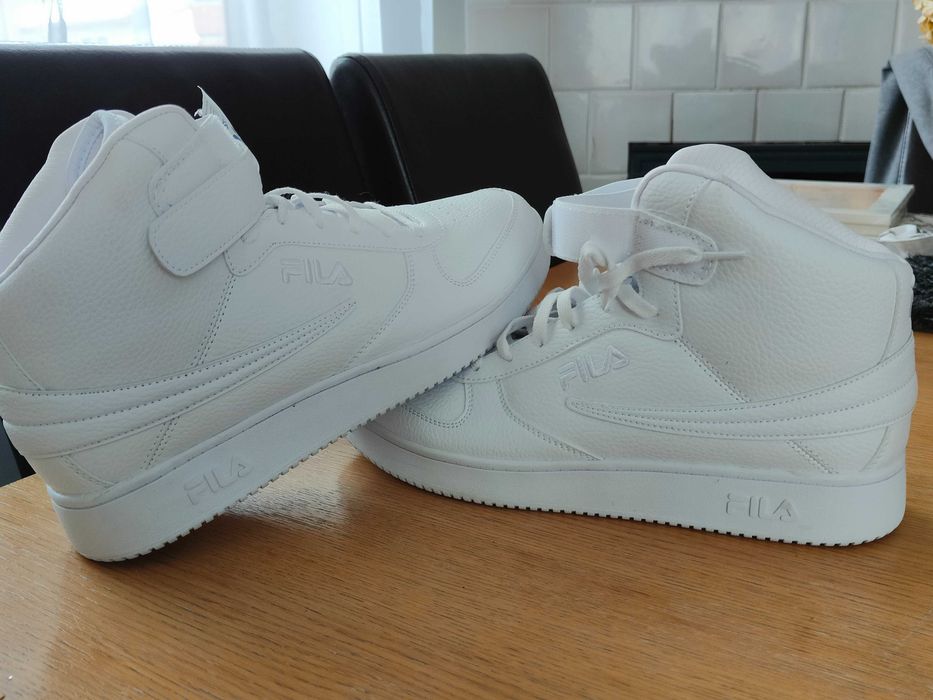 Buty Fila roz 46 nowe skóra białe