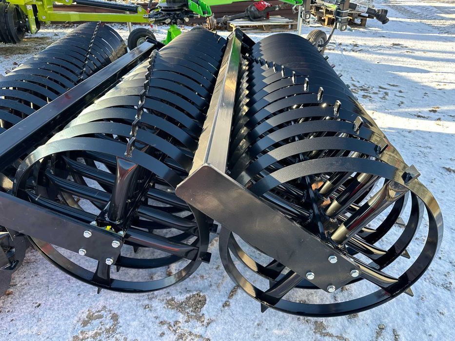 Brona talerzowa 4.0M Hydrauliczna Wał daszkowy Fi600mm JANPOL 5M 6M