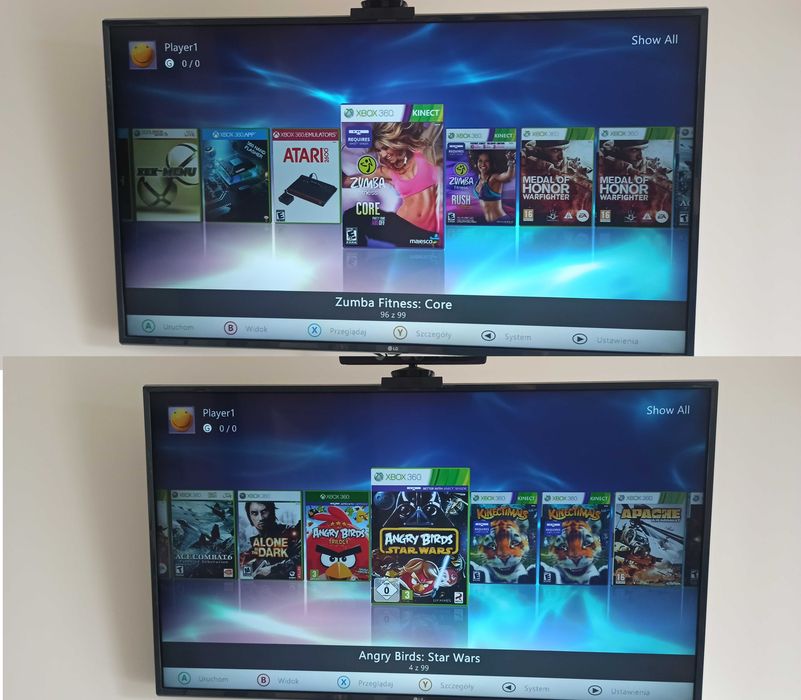 Xbox 360 RGH3 -100% sprawny, kinect,2 pady,500GB, Emulatory retro