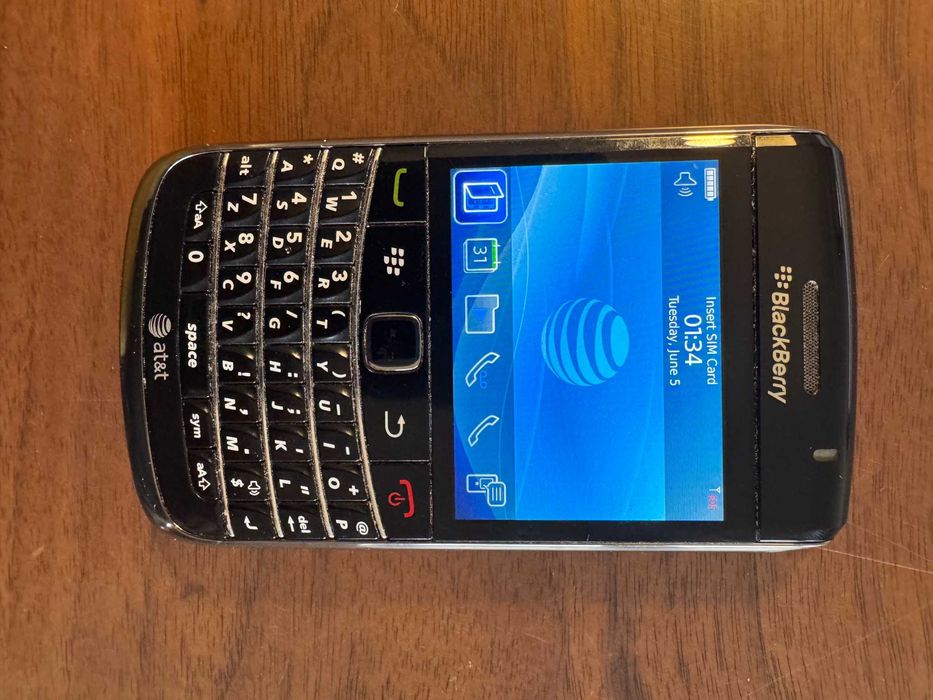 BlackBerry Bold 9700 a funcionar