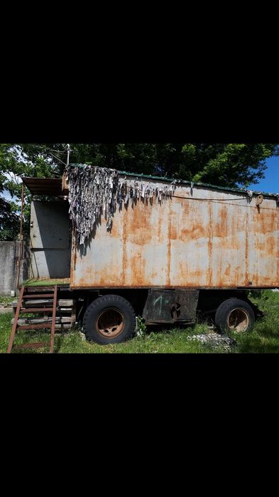 Продам кунг/вагончик/двохосний причіп/побутовку на колесах