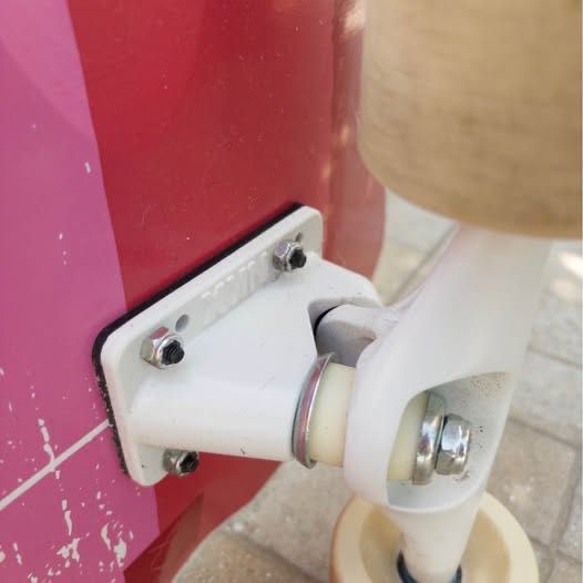 Skate NKX rosa - estilo carver