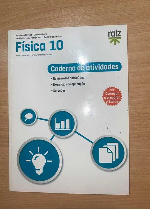 Caderno de Atividade de Física e Química A de 10 ºAno