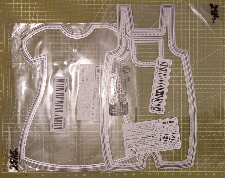 Zestaw wykrojników dla Pani Ewy scrapbooking